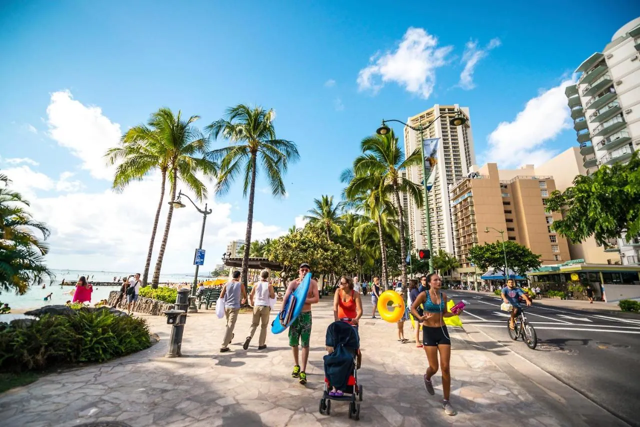Ocean View Delight, Walk To Beach With Free Parking Honolulu Lejlighed