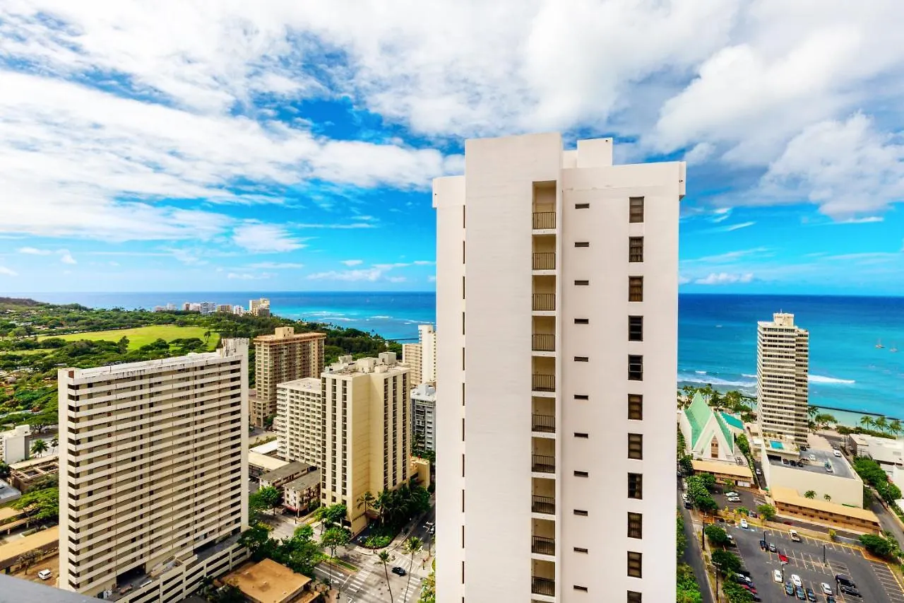 Lejlighed Ocean View Delight, Walk To Beach With Free Parking Honolulu